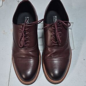 Kenneth Cole Reaction Dark Burgundy Oxfords